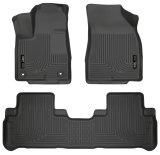 Husky Liners 14 Toyota Highlander Weatherbeater Black Front & 2nd Seat Floor Liners thumbnail 7