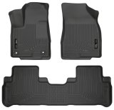 Husky Liners 14 Toyota Highlander Weatherbeater Black Front & 2nd Seat Floor Liners thumbnail 8