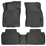 Husky Liners WeatherBeater 14 Nissan Rogue Front & Second Row Black Floor Liners thumbnail 1