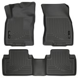 Husky Liners WeatherBeater 14 Nissan Rogue Front & Second Row Black Floor Liners thumbnail 2