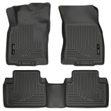 Husky Liners WeatherBeater 14 Nissan Rogue Front & Second Row Black Floor Liners thumbnail 5