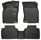 Husky Liners WeatherBeater 14 Nissan Rogue Front & Second Row Black Floor Liners thumbnail 7