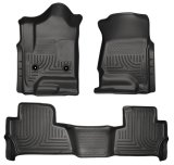 Husky Liners 2015 Chevy/GMC Tahoe/Yukon WeatherBeater Combo Black Floor Liners thumbnail 7