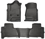 Husky Liners 2015 Chevy/GMC Suburban/Yukon XL WeatherBeater Combo Black Front&2nd Seat Floor Liners thumbnail 5