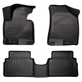Husky Liners 14 Hyundai Tucson w/Retain Hooks WeatherBeater Combo Front & 2nd Row Black Floor Liners thumbnail 3