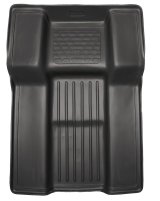 Husky Liners 07-10 GM Escalade/Tahoe/Yukon WeatherBeater Black Walkway (2nd Row Bucket) Floor Liners thumbnail 1