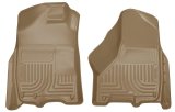 Husky Liners 09-10 Dodge Ram 1500/2500/3500 WeatherBeater Front Row Tan Floor Liners thumbnail 3