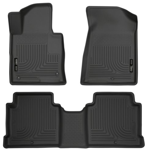 Husky Liners 2015 Hyundai Sonata Weatherbeater Black Front & 2nd Seat Floor Liners thumbnail 2