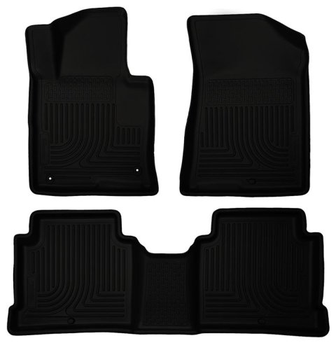 Husky Liners 2015 Hyundai Sonata Weatherbeater Black Front & 2nd Seat Floor Liners thumbnail 6