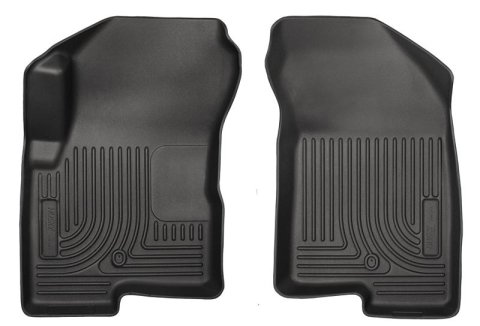 Husky Liners 07-12 Dodge Caliber / 07-12 Jeep Compass WeatherBeater Front Row Black Floor Liners thumbnail 4