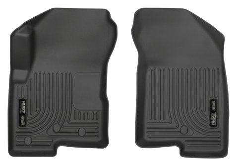 Husky Liners 07-12 Dodge Caliber / 07-12 Jeep Compass WeatherBeater Front Row Black Floor Liners thumbnail 5
