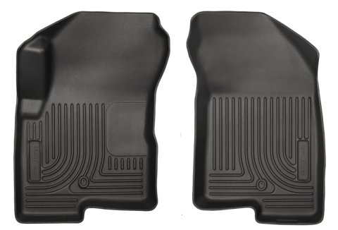 Husky Liners 07-12 Dodge Caliber / 07-12 Jeep Compass WeatherBeater Front Row Black Floor Liners thumbnail 7
