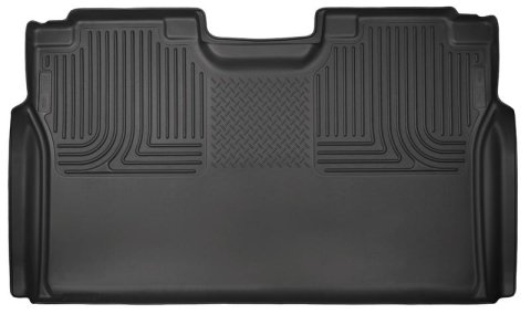 Husky Liners 15-23 Ford F-150 SuperCrew Cab WeatherBeater Black 2nd Seat Floor Liner thumbnail 3