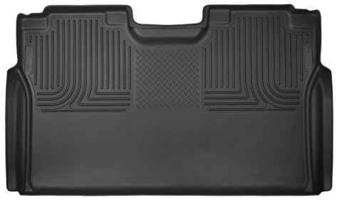 Husky Liners 15-23 Ford F-150 SuperCrew Cab WeatherBeater Black 2nd Seat Floor Liner thumbnail 6