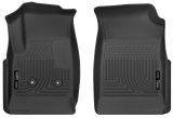 Husky Liners 15 Colorado Crew Cab/Ext Cab WeatherBeater Black Front Floor Liner thumbnail 1