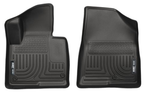 Husky Liners 13-15 Hyundai Sante Fe GLS/Limited WeatherBeater Front Row Black Floor Liners thumbnail 5