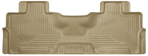 Husky Liners 2015 Ford Expedition/Lincoln Navigator WeatherBeater 2nd Row Tan Floor Liner thumbnail 1