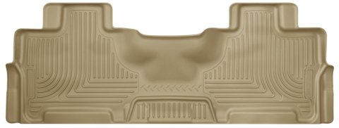Husky Liners 2015 Ford Expedition/Lincoln Navigator WeatherBeater 2nd Row Tan Floor Liner thumbnail 2
