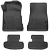 Husky Liners 15-22 Ford Mustang WeatherBeater Black Front & Second Seat Floor Liner thumbnail 4
