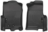Husky Liners 2015 Ford Expedition/Lincoln Navigator WeatherBeater Front Black Floor Liners thumbnail 4