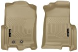 Husky Liners 2015 Ford Expedition/Lincoln Navigator WeatherBeater Front Tan Floor Liners thumbnail 4
