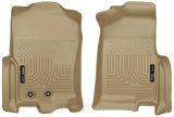 Husky Liners 2015 Ford Expedition/Lincoln Navigator WeatherBeater Front Tan Floor Liners thumbnail 5
