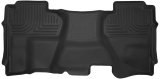 Husky Liners 14-15 Chevy Silverado Double Cab X-Act Contour Black 2nd Row Floor Liners thumbnail 2