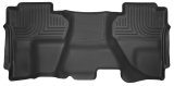 Husky Liners 14-15 Chevy Silverado Double Cab X-Act Contour Black 2nd Row Floor Liners thumbnail 3