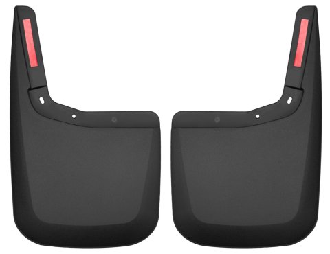 Husky Liners 2015 Ford F-150 w/o Fender Flares Mud Guards Black Rear Mud Guards thumbnail 1