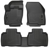 Husky Liners 2015 Ford Edge WeatherBeater Front & 2nd Row Combo Black Floor Liners thumbnail 4