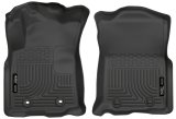 Husky Liners 2016 Toyota Tacoma w/ Auto Trans WeatherBeater Front Black Floor Liners thumbnail 3