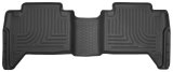 Husky Liners 2016 Toyota Tacoma Crew Cab WeatherBeater 2nd Row Black Floor Liners thumbnail 1
