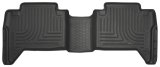 Husky Liners 2016 Toyota Tacoma Crew Cab WeatherBeater 2nd Row Black Floor Liners thumbnail 2