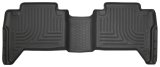 Husky Liners 2016 Toyota Tacoma Crew Cab WeatherBeater 2nd Row Black Floor Liners thumbnail 3