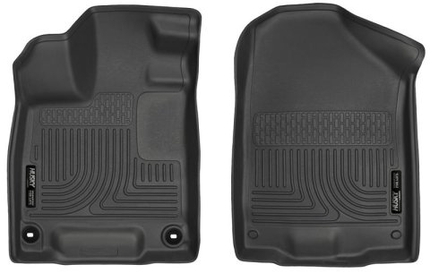 Husky Liners 2016 Honda Pilot WeatherBeater Front Black Floor Liners thumbnail 2
