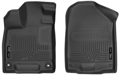 Husky Liners 2016 Honda Pilot WeatherBeater Front Black Floor Liners thumbnail 4