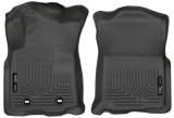 Husky Liners 2016 Toyota Tacoma w/ Manual Trans WeatherBeater Front Black Floor Liners thumbnail 4