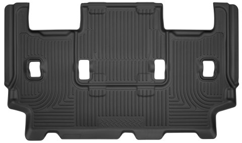 Husky Liners 07-10 Ford Expedition/Lincoln Navigator WeatherBeater 3rd Row Black Floor Liner thumbnail 1