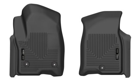 Husky Liners 21-23 Chevy Tahoe / 21-23 Cadillac Escalade X-Act Contour Black Front Seat Floor Liners thumbnail 2