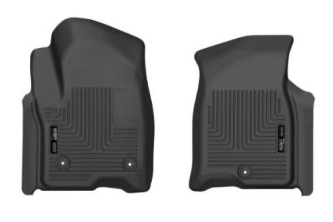Husky Liners 21-23 Chevy Tahoe / 21-23 Cadillac Escalade X-Act Contour Black Front Seat Floor Liners thumbnail 3