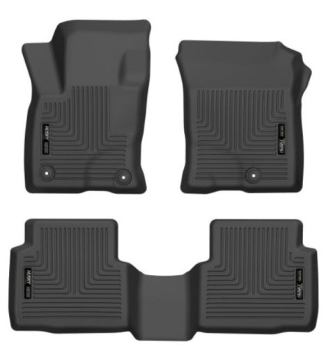 Husky Liners 20-21 Ford Escape All Models Exc Hybrid Weatherbeater Front and 2nd Seat Liners - BLK thumbnail 3