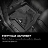 Husky Liners 14-21 Lexus GX460 / 13-21 Toyota 4Runner X-act Contour Series 2nd Seat Floor Liner BLK thumbnail 3