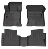 Husky Liners 2022 Ford Maverick(No Fit Hybrid) Weatherbeater Front & 2nd Seat Floor Liners - Black thumbnail 4