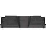 Husky Liners 2004-2006 Chevrolet Silverado 1500 Crew Cab Pickup WeatherBeater Rear Floor Mat (Black) thumbnail 1