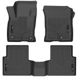 Husky Liners 21-22 Ford Bronco Sport WeatherBeater Front & 2nd Seat Floor Liners (Black) thumbnail 2