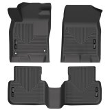 Husky Liners 2022 Honda Civic WeatherBeater Front & 2nd Seat Floor Liners (Black) thumbnail 1