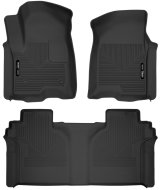 Husky Liners 19-23 Chevrolet Silverado 1500 CC X-Act Contour Front & Second Seat Floor Liners thumbnail 3