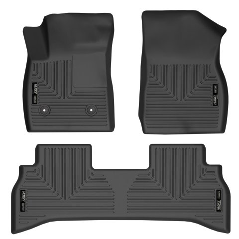 Husky Liners 21-22 Chevrolet Trailblazer (RWD) WeatherBeater Front & 2nd Seat Floor Liners - Black thumbnail 1