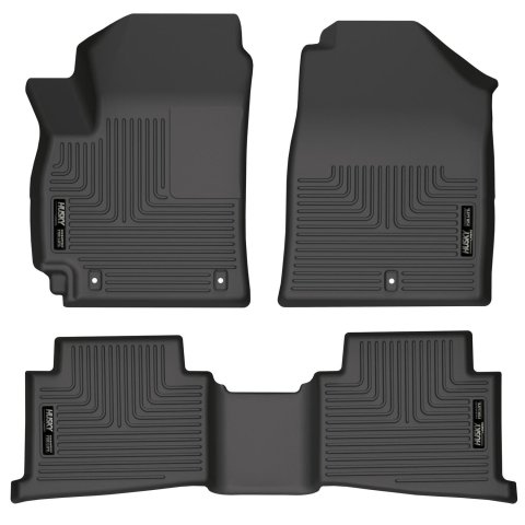 Husky Liners 20-22 Lincoln Corsair WeatherBeater Front & 2nd Seat Floor Liners - Black thumbnail 1
