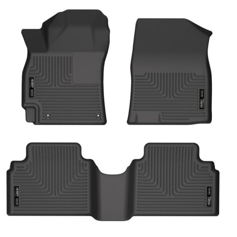 Husky Liners 21-23 Hyundai Elantra WeatherBeater Front & 2nd Seat Floor Liners - Black thumbnail 3